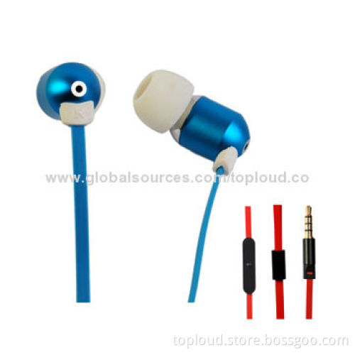 MP3 earphones, 3.5mm cord, for MP3 and mobile phones